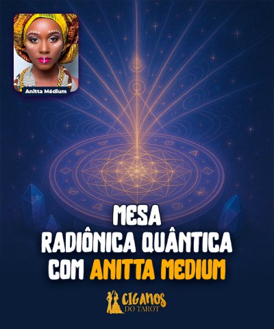 Mesa Radiônica Quântica com Anitta Medium