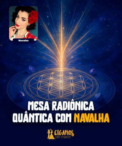 Mesa Radiônica Quântica com Navalha