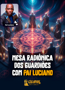 Mesa Radionica dos Guardioes com Pai Luciano