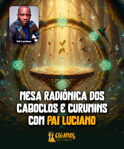 Mesa Radionica dos Caboclos e Curumins com Pai Luciano