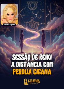 Sessao de Reiki a Distancia com Perolla Cigana