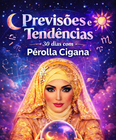 Previsoes e Tendencias 30 dias com Perolla Cigana